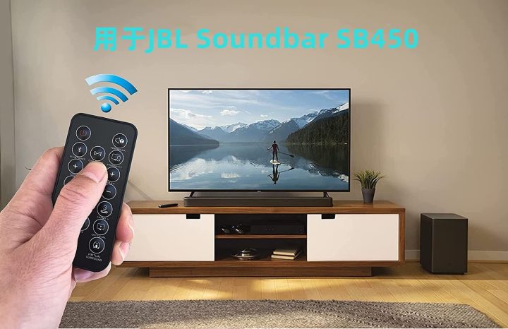 ใหม่-ดั้งเดิม-เหมาะสำหรับ-jbl-sound-bar-sb450-sb200-sb400-sb4oo-sb100-stv450รีโมทคอนโทรล