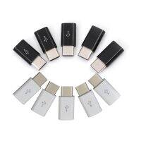 【support】 Muaz Electronics BD 5ชิ้น USB หัวต่อตัวผู้3.1 Type-C กับ USB 2.0 5ขาอะแดปเตอร์ข้อมูลตัวแปลง USB อะแดปเตอร์ USB ชนิด C
