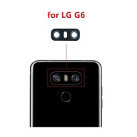 สำหรับ Lg G6เลนส์กระจกกล้องถ่ายรูปกล้องด้านหลังเลนส์กระจกกล้องถ่ายรูปการซ่อมอะไหล่ด้วยกาว