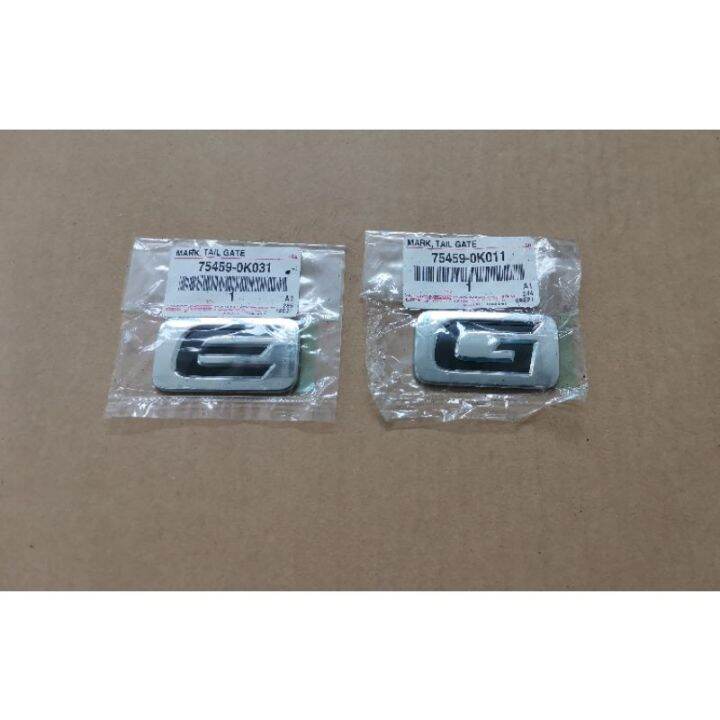 *ORIGINAL TOYOTA INNOVA REAR BONNET MARK/EMBLEM/BELAKANG BONET LOGO (G ...