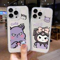 case Kuromi รุ่นคู่อวกาศเปลือกแอปเปิ้ล 15Promax เคสศัพท์ xr โปร่งใส 13 มูลค่าสูง 11 กันกระแทกหุ้มทั้งเครื่อง