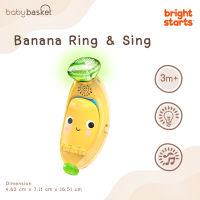 ของเล่นเสริมพัฒนาการสำหรับเด็ก Banana Ring &amp; Sing จาก Bright Starts
