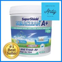 สีน้ำทาฝ้า TOA SUPERSHIELD DURACLEAN A+ #D777 ด้าน 2.5 แกลลอนWATER-BASED CEILING PAINT TOA SUPERSHIELD DURACLEAN A+ #D777 MATT 2.5GAL **ขายดีที่สุด**