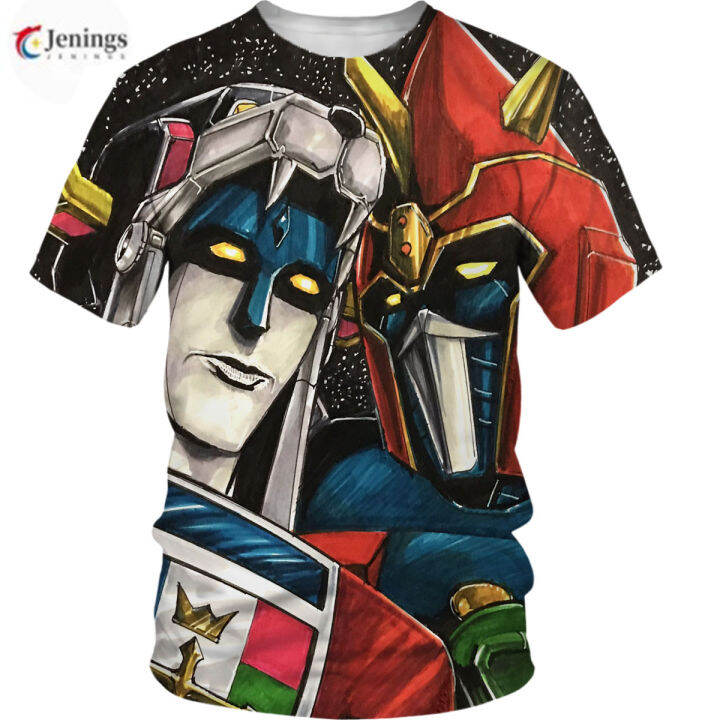 Voltron and Voltes V 3D T Shirt | Lazada PH