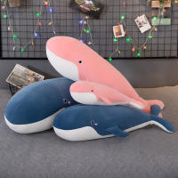 Whale Pillow Plush Toy Marine Animal Large Doll Sleeping Doll Doll Doll Logo