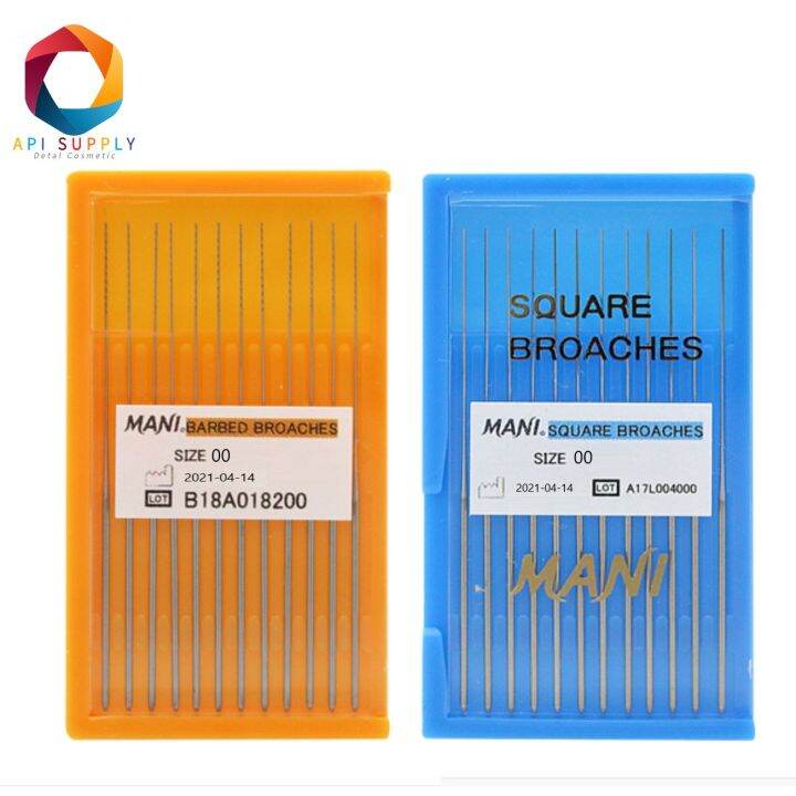 SQUARE BROACHES / BARBED BROACHES®[MANI/JAPAN] DENTAL MATERIALS RCT