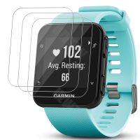 (3pcs) For Garmin Forerunner 35 Smart Watch Screen Protector 2.5D Protective Tempered Glass Protecting Film Explosion-Proof