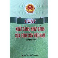 Sách Luật Xuất Nhập Cảnh Của Công Dân Việt Nam Năm 2019 Nhà Sách Pháp Luật thumbnail