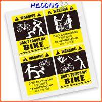 HESONG กันน้ำ ของแต่งรถ สติกเกอร์ติดกรอบ อุปกรณ์ตกแต่งรถยนต์ สติ๊กเกอร์ติดจักรยาน จักรยานเสือภูเขา Donand#39;t Move My Bike จักรยานเสือหมอบ