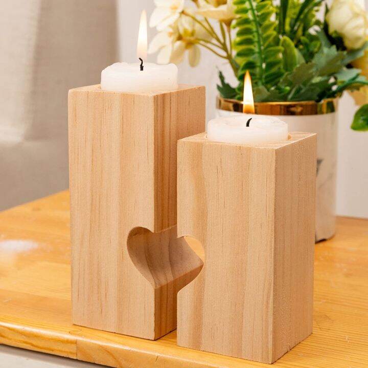 unique-candle-holder-sticks-wedding-dining-table-decor-diy-arts-and-crafts-heart-candle-holders-for-party-gifts