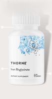 Thorne Research, Iron Bisglycinate, 60 Capsules