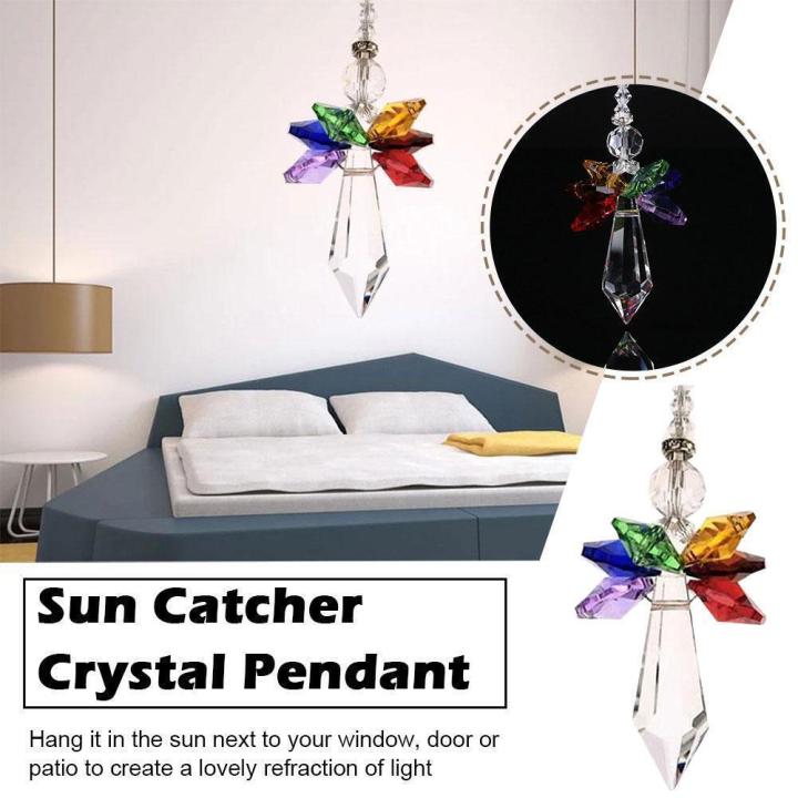 sparkling-sun-catcher-glass-wind-catcher-angel-pendant-decoration-crystal-suncatcher-rainbow-wind-chime