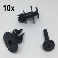 ✓ 10x For BMW Side Skirt Clips Sill Moulding Trim Plastic Bolt / Pin Spacer Kit