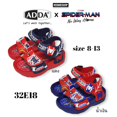 Adda 32E18 สไปเดอร์แมน Spider Man รองเท้ารัดส้นเด็ก