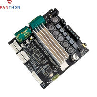 PANTHON แผงเครื่องขยายเสียงสัญญาณเสียง BT 2.1ช่องชิป TPA3116D2 DC 12-24V พอร์ตอินพุตแบบ BT และ AUX 50Wx2 + โพเทนชิโอมิเตอร์ภายนอก100W