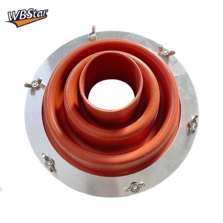 WBStar Hot Tent Stove Jack Chimney Fire Resistant Pipe Vent Roof Jack