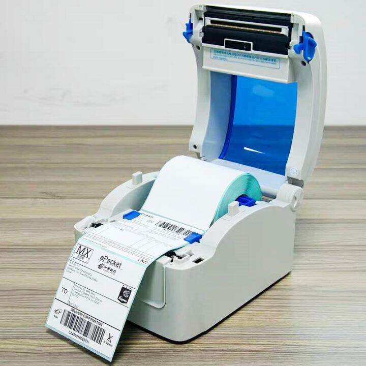 เครื่องปริ๊นสติ๊กเกอร์-เครื่องพิมพ์ใบปะหน้า-gprinter-gp-1924d-สติ๊กเกอร์-ลาเบล-ฉลาก-ใช้ความร้อน-ไม่ต้องเติมหมึก