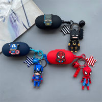 Spidermans Bat-Mans กัปตันอเมริกาสำหรับ OnePlus Buds Z2 Tws/z ซิลิโคนหูฟังการ์ตูนไร้สายบลูทูธหูฟังกันกระแทก Soft Shell