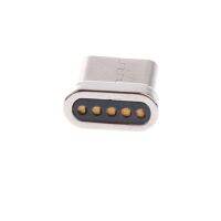 USB Type C Magnetic Tip Convert Converter Adapter Charging Connector for Samsung Galaxy S8 for HUAWEI P9 MacBook Laptop Silver