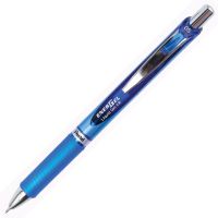 ปากกาหมึกเจลสีน้ำเงิน ขนาด 0.5 มม. แบบกด (12 ด้าม/กล่อง)