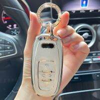 [HOT CPPPPZLQHEN 561] พวงกุญแจรถ Key Case สำหรับ Audi A1 A3 8V A4 B8 B9 A5 A6 C7 A7 A8 Q3 Q5 Q7 S4 S6 S7 S8 R8 TT อุปกรณ์ Keychain Llavero