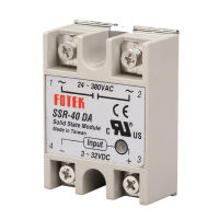 40DA SSR 24V-380V AC SSR-40DA DC-AC โมดูลโซลิดสเตทรีเลย์