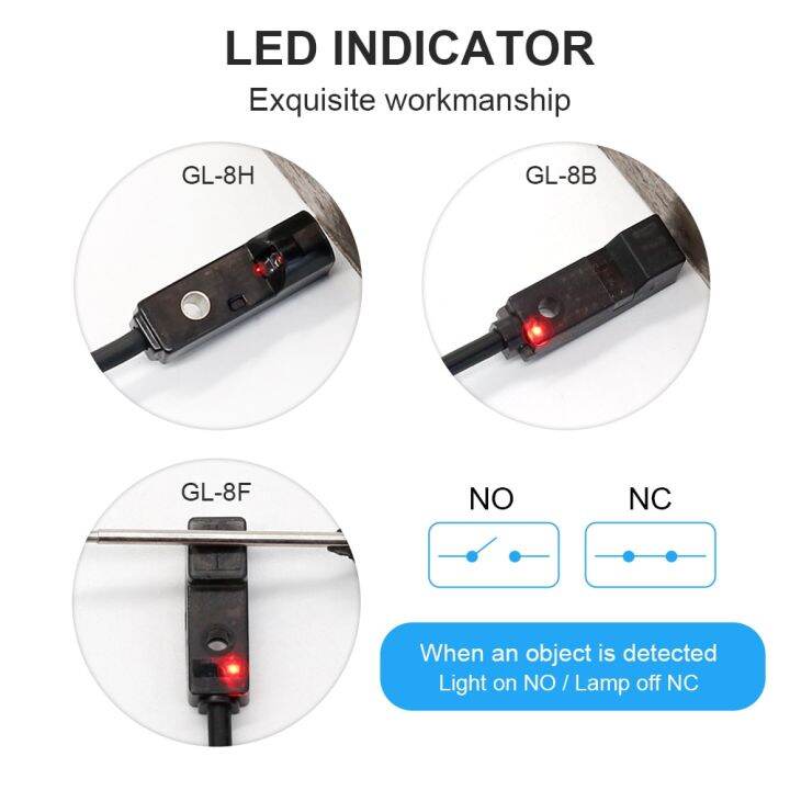 cloweit-gl-8h-abs-โลหะเซ็นเซอร์ความใกล้การเคลื่อนไหวขนาดเล็กสมาร์ทขัดจังหวะไม่ล้าง2มม-dc12v24v-เป็นพิษ