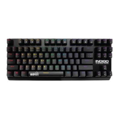 KEYBOARD (คีย์บอร์ด) SIGNO KB-718 INDIGO TKL (MINI RGB LED) (BLUE OPTICAL SWITCH) (EN/TH)