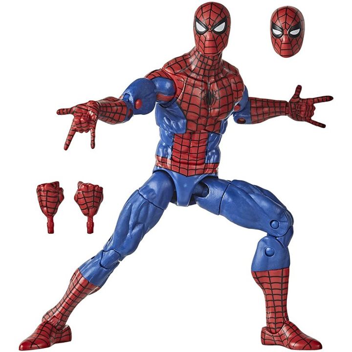 นิ้ว-spider-man-marvel-legends-series-spider-man-สะสม-action-figure-ของเล่น-retro-collection-spider-man-เด็กวันเกิด-gift