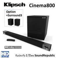 Klipsch Cinema 800 Soundbar with Wireless Subwoofer