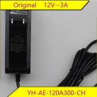 brand new YH AE 120A300 CH Power Supply Charger 12V 3A Switching Adapter US Plug Original Product