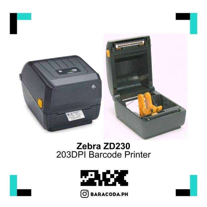 PX kqqfh96 THERMAL LABELLING BARCODE PRINTER Zebra ZD230 Lazada PH