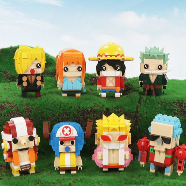 LEGO One Piece Anime Minifigures knockoff POGO 6017  YouTube