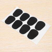 8Pcs 0.3mm Mouthpiece Patches Pads Cushions for Alto Sax Tenor Saxophone Black