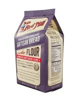 Artisan Bread Flour 2.27kg แป้งขนมปัง อาร์ติซาน ไม่ฟอกสี Bobs Red Mill Unbleached Enriched Vegan