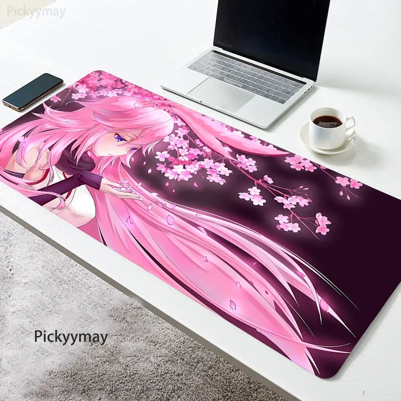 Anime Desk Mat Mouse Pad Gaming Accessories Non-Slip Table Keyboard  Masuepad Pc Gamer Rugs Rubber Carpet Art Mause Mousepad - AliExpress