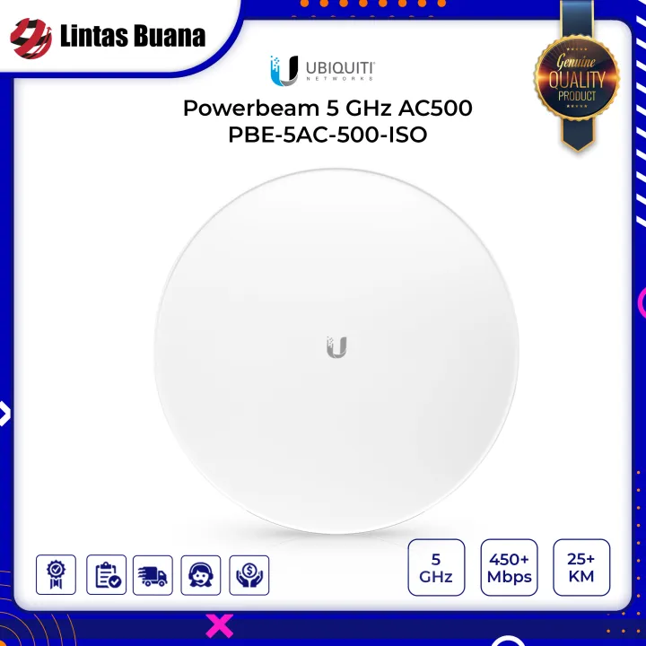 Ubiquiti PBE-5AC-500-ISO / Powerbeam 5AC 500 ISO | Lazada Indonesia