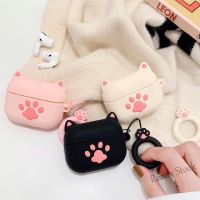 【hot sale】 ™◙ C02 Cute Cat Claw case for Airpods 1 2 3 Pro 2 wireless Bluetooth Earphone soft Silicone Cover