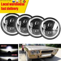 LED Headlight 5.75inch LED Headlight Round 5.75 quot; lighting for Classic car Sportster 1200 883 Street 500 750