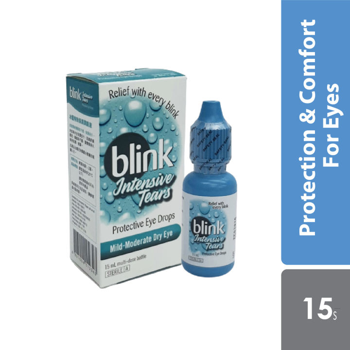 Blink Intensive Tears Eye Drops 15mL Lazada