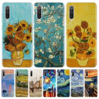 Van gogh Oil Painting Phone Case for Xiaomi Redmi Note 10 10S 11 11S 11T 9 9S 8 8T 7 9T 11E Pro 5G 7 6 5 5A MAX Fashion Cover Ca Drawing Painting Supp