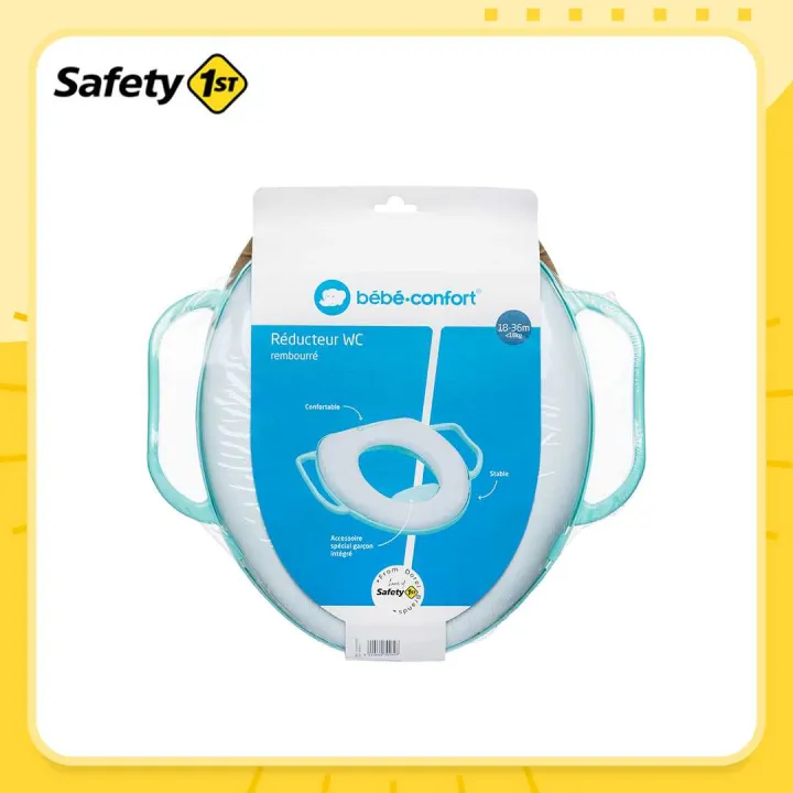 Safety 1st BC Potty Trainer with padded toilet seat and deflector