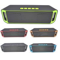 Bluetooth-compatible 4.0 Wireless Speaker TF USB FM Radio Dual Bass Sound Subwoofer Loudspeaker Public Broadcasting