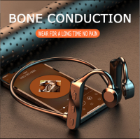 ฟังบลูทูธไร้สาย air conduction bone conduction หูฟัง IPX45 กีฬาหูฟังเปิดหูฟังบลูทูธหูฟังการนำกระดูก