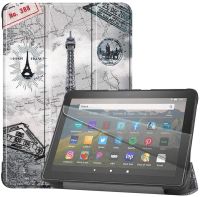 เคสสำหรับแท็บเล็ต Kindle Fire HD 8/Fire HD 8 PLUS ใหม่ (รุ่นที่ 10 รุ่น 2020),บางน้ำหนักเบาพับได้ยืนปกอัจฉริยะพร้อม Auto SLEEP/Wake