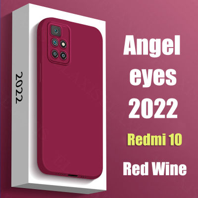 เคสนิ่มสำหรับ Xiaomi Redmi 10,เคสโทรศัพท์ของแท้แบบใหม่ลาย Angel Eyes ดีไซน์เลนส์กันกระแทกปกป้องเต็มรูปแบบ