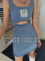 Summer Women Denim Dress 2022 Ladies Casual Suspender Overall Vest Jumpsuit Female Pinafore ces Skrirt leaking navel