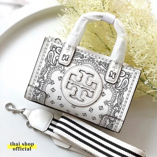 Tas TORY BURCH Ella Micro Tote Bandana Paisley Print (100% ORIGINAL) | Lazada Indonesia Tas TORY BURCH Ella Micro Tote Bandana Paisley Print (100% ORIGINAL) | Lazada Indonesia