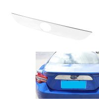 For Toyota 86/Subaru BRZ 2012-2020 Chrome Stainless Steel Rear Trunk Lid Tailgate Door Cover Trim Rear Label Trim Strip