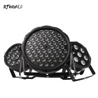 Djworld Top Selling LED Par 7x12W /7x18W/ 54x3W/12x3W RGBW/12x3W Ultraviolet Color  Par DMX512  for disco DJ party light KTV Rechargeable Flashlights